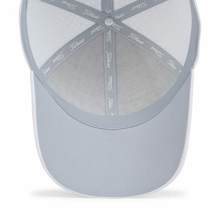 タイトリスト Titleist　プレーヤーズ テック メンズ キャップ TH24APTN2 10 ホワイト×ブラック　2024年モデル 詳細3