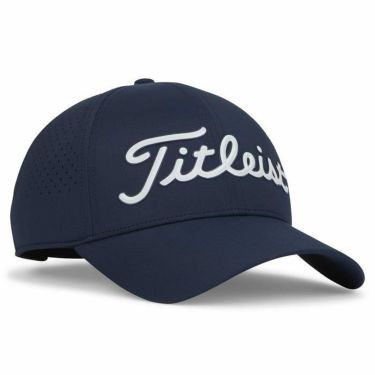 タイトリスト Titleist　プレーヤーズ テック メンズ キャップ TH24APTN2 41 ネイビー×ホワイト　2024年モデル 詳細1