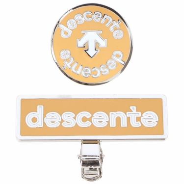 デサントゴルフ DESCENTE GOLF　レディース ロゴデザイン クリップマーカー DQCXJX51 OR00 オレンジ　2024年モデル オレンジ（OR00）