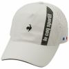 ルコック Le coq sportif　メンズ ロゴデザイン クーリング メッシュキャップ QGBXJC14 GY00 グレー　2024年春夏モデル グレー（GY00）