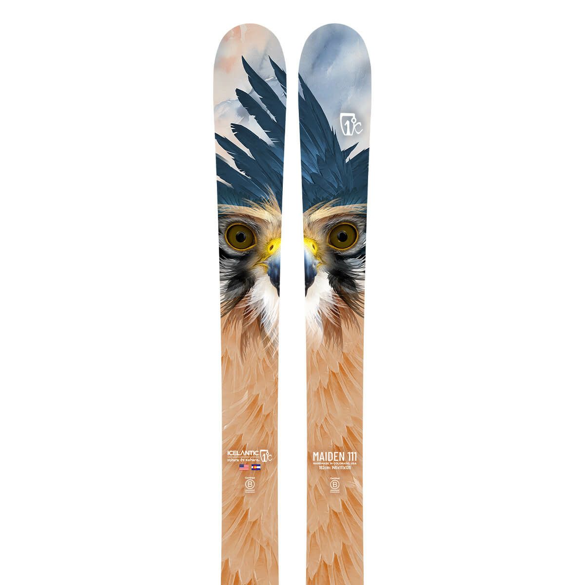 アイスランティック ICELANTIC　Maiden 111 メイデン 111　スキー板 単品 2023-2024 詳細1