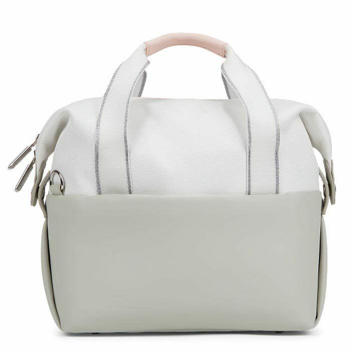 タイトリスト Titleist　アーバン レディース ミニトートバッグ TA24TWUK 216 グレー×ホワイト×ローズ　2024年モデル 詳細1