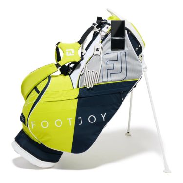 フットジョイ FootJoy　メンズ マルチポケット スタンド キャディバッグ FB24SD4 3R4N1 イブニングプリムローズ/ネイビー/ホワイト　2024年モデル 詳細2