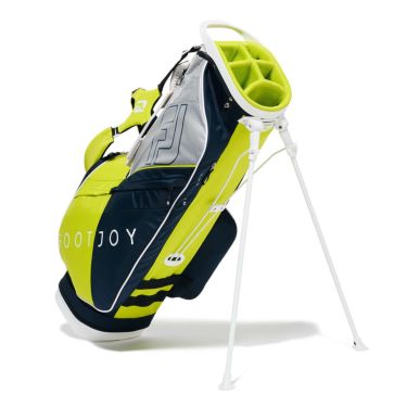 フットジョイ FootJoy　メンズ マルチポケット スタンド キャディバッグ FB24SD4 3R4N1 イブニングプリムローズ/ネイビー/ホワイト　2024年モデル 詳細3