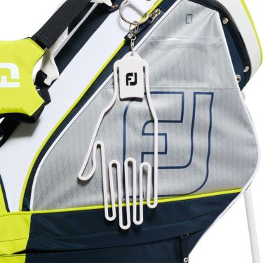 フットジョイ FootJoy　メンズ マルチポケット スタンド キャディバッグ FB24SD4 3R4N1 イブニングプリムローズ/ネイビー/ホワイト　2024年モデル 詳細4