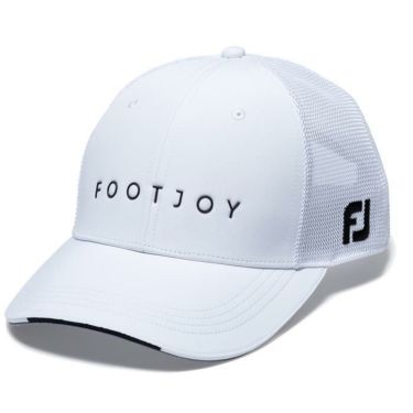 フットジョイ FootJoy　メンズ FOOTJOY ワーディング メッシュキャップ FH24AML 1 ホワイト　2024年モデル ホワイト（1）