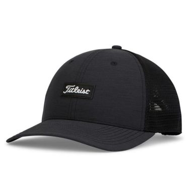 タイトリスト Titleist　メンズ サンタクルーズ キャップ TH24ASCRN2 01 ブラック×ホワイト　2024年モデル ブラック×ホワイト（01）