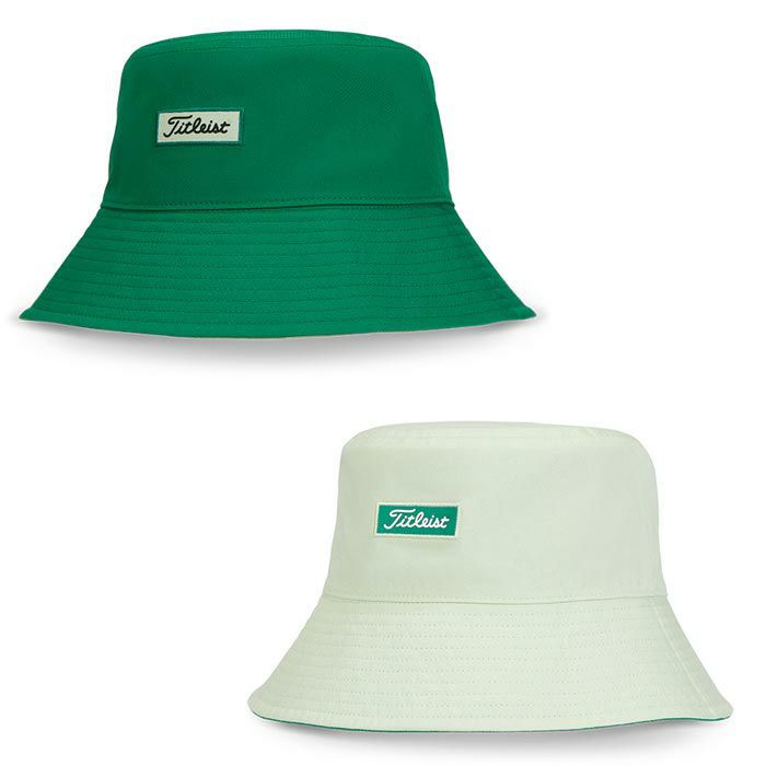 タイトリスト Titleist メンズ リバーシブル チャールストン バケット TH24FRCBN2 33ML フェアウェイグリーン×ライム 2024年モデル