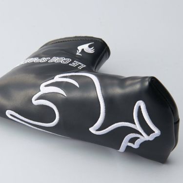 ルコック Le coq sportif　メンズ ロゴデザイン ピン型 パターカバー QQBXJG50 BK00 ブラック　2024年モデル 詳細2