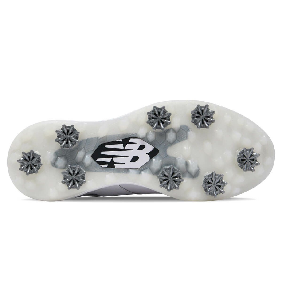 ニューバランスゴルフ　Fresh Foam X 2500 BOA フレッシュフォームエックス 2500 v4 ボア ソフトスパイク ゴルフシューズ UGB2500B WHITE/BLACK　2024年モデル 詳細2