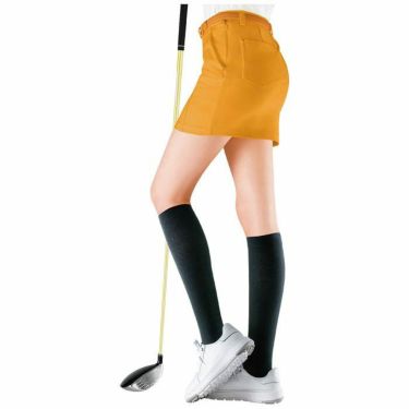 スリムウォーク ゴルフ SLIMWALK GOLF　レディース 美脚 ハイソックス ブラック　2024年モデル 詳細2