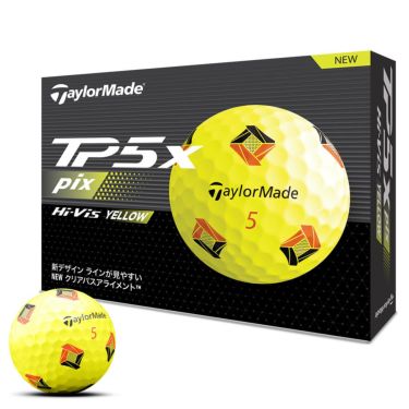 テーラーメイド TP5x pix 2024年モデル ゴルフボール 1ダース（12球入り） 【公式】有賀園ゴルフオンラインAGO