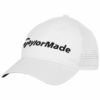 テーラーメイド TaylorMade　メンズ ロゴ刺繍 メッシュキャップ JE811 N26783 ホワイト　2024年モデル ホワイト（N26783）