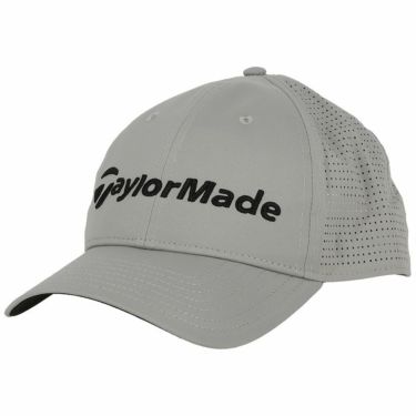 テーラーメイド TaylorMade　メンズ ロゴ刺繍 メッシュキャップ JE811 N26786 グレー　2024年モデル グレー（N26786）