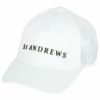 セントアンドリュース St ANDREWS　ロゴデザイン パンチング メッシュキャップ 042-4187553 030 ホワイト ゴルフウェア [2024年モデル] ホワイト（030）