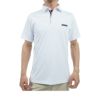 トミー ヒルフィガー ゴルフ　メンズ ロゴジャカード 総柄 半袖 ポロシャツ THMA413　2024年モデル ホワイト（00）