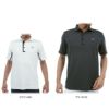 トミー ヒルフィガー ゴルフ　メンズ リンクスジャカード UVカット 半袖 ポロシャツ THMA430　2024年モデル