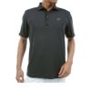 トミー ヒルフィガー ゴルフ　メンズ リンクスジャカード UVカット 半袖 ポロシャツ THMA430　2024年モデル ブラック（10）