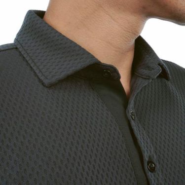 トミー ヒルフィガー ゴルフ　メンズ リンクスジャカード UVカット 半袖 ポロシャツ THMA430　2024年モデル 詳細3