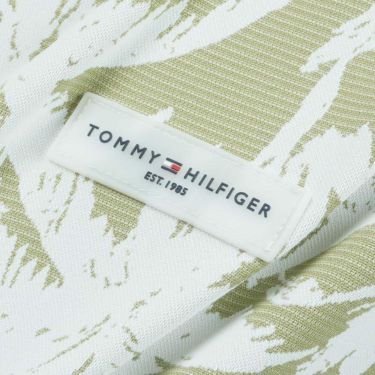 トミー ヒルフィガー ゴルフ　メンズ パームツリープリント 総柄 半袖 ポロシャツ THMA438　2024年モデル 詳細5