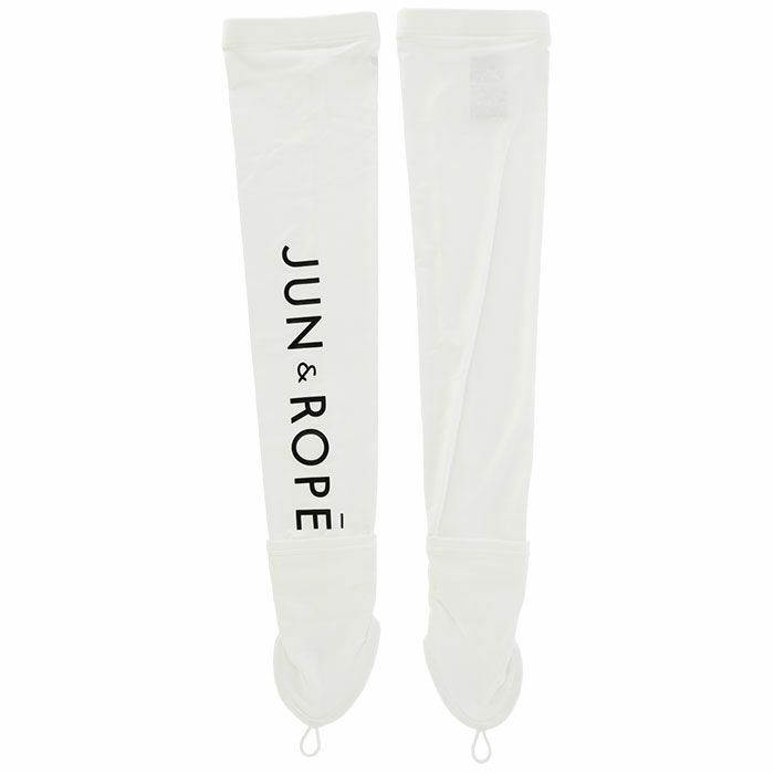 ジュン アンド ロペ JUN ＆ ROPE　クールコア レディース アームカバー 両手 ERZ84030 10 ホワイト　2024年モデル ホワイト（10）