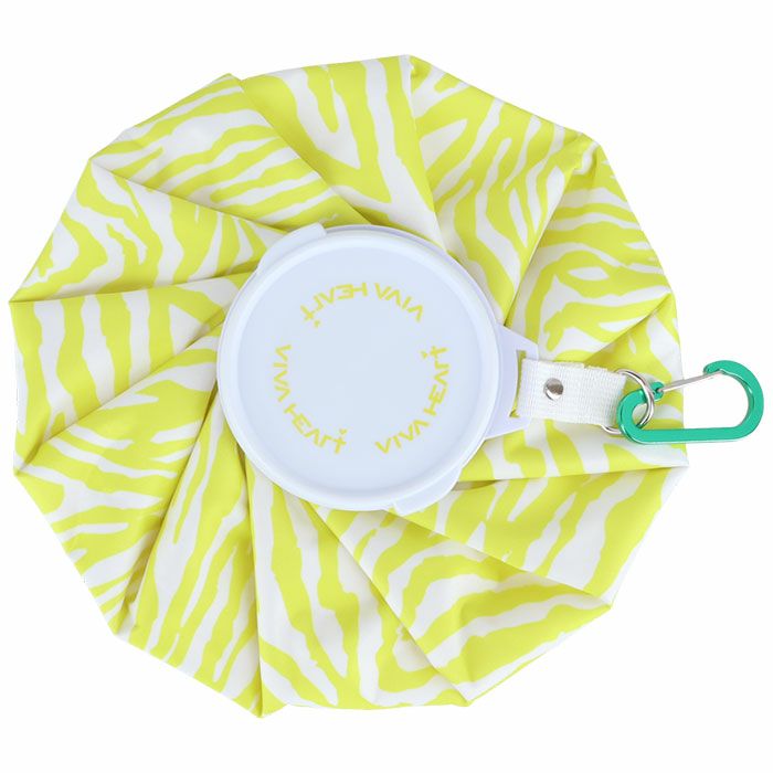ビバハート VIVA HEART　ゼブラプリント Big 氷のう 013-91400 21 ライム ライム（21）