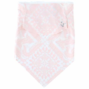 ビバハート VIVA HEART　レディース ロゴデザイン 総柄プリント UV フェイスカバー 013-01201 05 オフホワイト　2024年モデル オフホワイト（05）