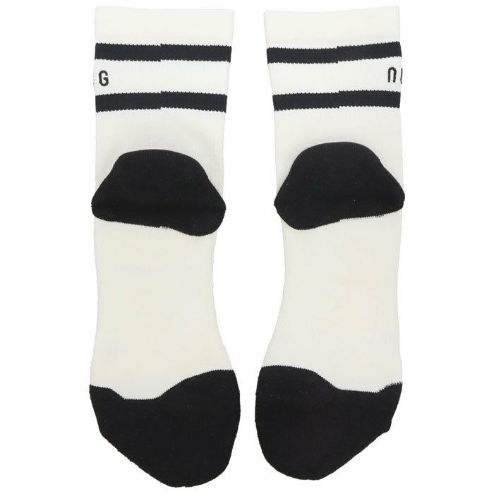 ナノ・ユニバース　ダブルライン 3D ショートソックス 030-4186102 030 ホワイト ゴルフウェア [2024年モデル] 詳細1