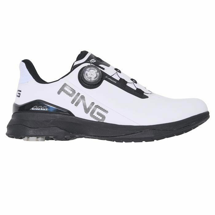 ピン PING　ボリュームモデル オールラウンダー2 メンズ ゴルフシューズ 621-4192503 031 ホワイト×ブラック　2024年モデル 詳細1