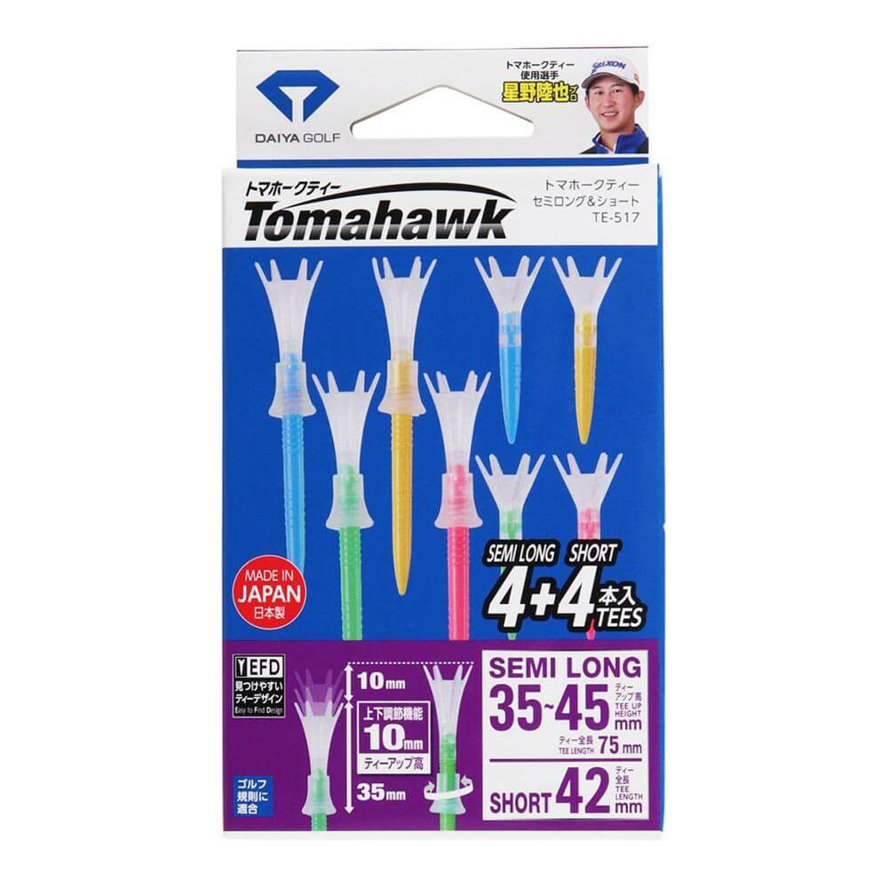 ダイヤ　トマホークティー セミロング＆ショート TE-517 詳細1
