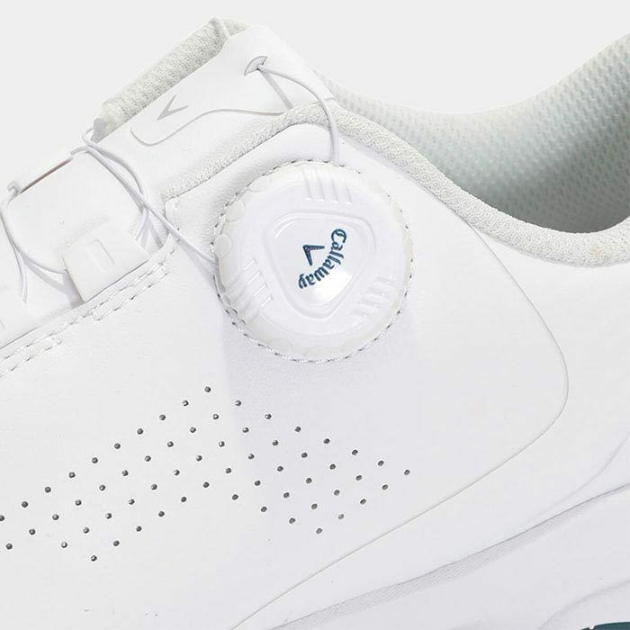 キャロウェイ　エアロスポーツ レディース ゴルフシューズ C24996230 1030 ホワイト/ネイビー　2024年モデル 詳細4