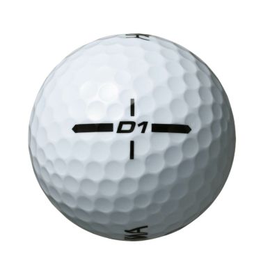 本間ゴルフ　D1 ゴルフボール　1ダース（12球入り）　ホワイト　2024年モデル 詳細2