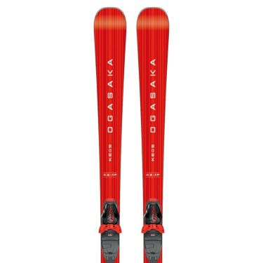 オガサカ OGASAKA　KS-AP/RD+PRD12GW ケイエス エーピー/レッド+PRD12GW　スキー板 ビンディングセット 2024-2025 詳細1