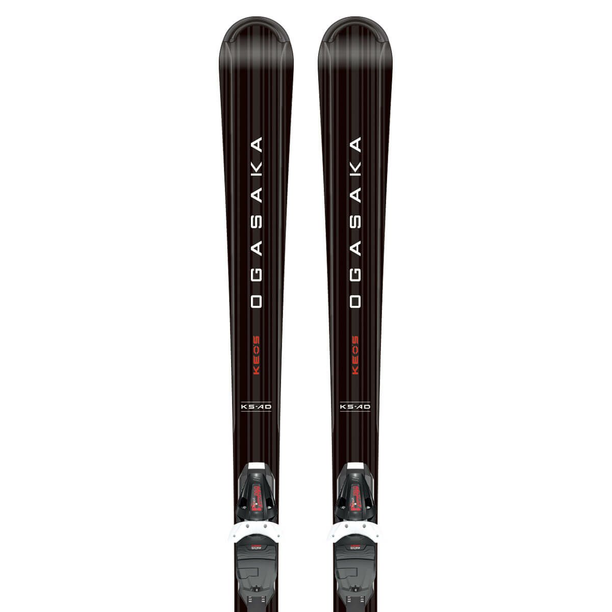 オガサカ OGASAKA　KS-AD/BK+PRD11GW ケイエス エーディ/ブラック+PRD11GW　スキー板 ビンディングセット 2025-2026