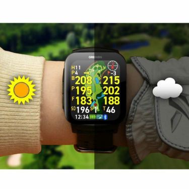 グリーンオン ザ・ゴルフウォッチ THE GOLF WATCH GS501　腕時計型 GPSゴルフナビ 詳細1