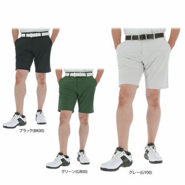 デサントゴルフ DESCENTE GOLF　メンズ ロゴプリント CoolistD-Tec ストレッチ ショートパンツ DGMXJD56　2024年モデル 詳細1