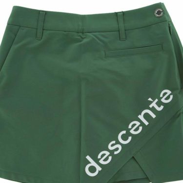 デサントゴルフ DESCENTE GOLF　レディース ロゴプリント CoolistD-Tec ストレッチ ラップスカート風 ショートパンツ DGWXJD53　2024年モデル 詳細3