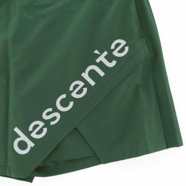 デサントゴルフ DESCENTE GOLF　レディース ロゴプリント CoolistD-Tec ストレッチ ラップスカート風 ショートパンツ DGWXJD53　2024年モデル 詳細6