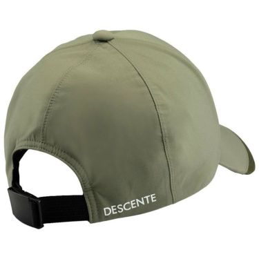 デサントゴルフ DESCENTE GOLF　メンズ ロゴプリント レインキャップ DGBXJC30 KH00 カーキ　2024年モデル DESCENTE GOLF　 詳細1