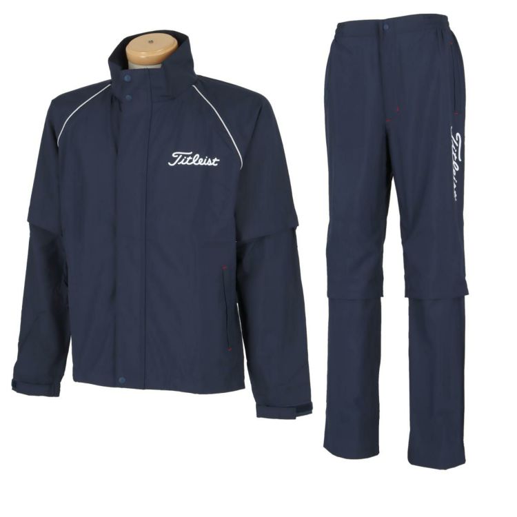 タイトリスト Titleist メンズ ゴルフ レインウェア 上下セット