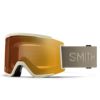 スミス SMITH　SQUAD XL スカッド エックスエル CHALK / CP PRO PHOTOCHROMIC GOLD MIRROR　スキーゴーグル 2024-2025 CHALK