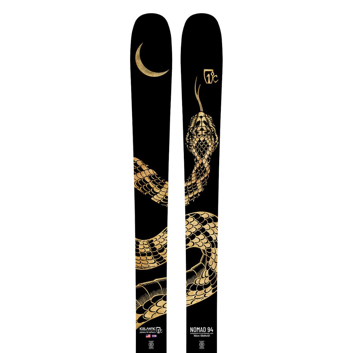 アイスランティック ICELANTIC　NOMAD 94 ノマド94　スキー板 単品 2024-2025