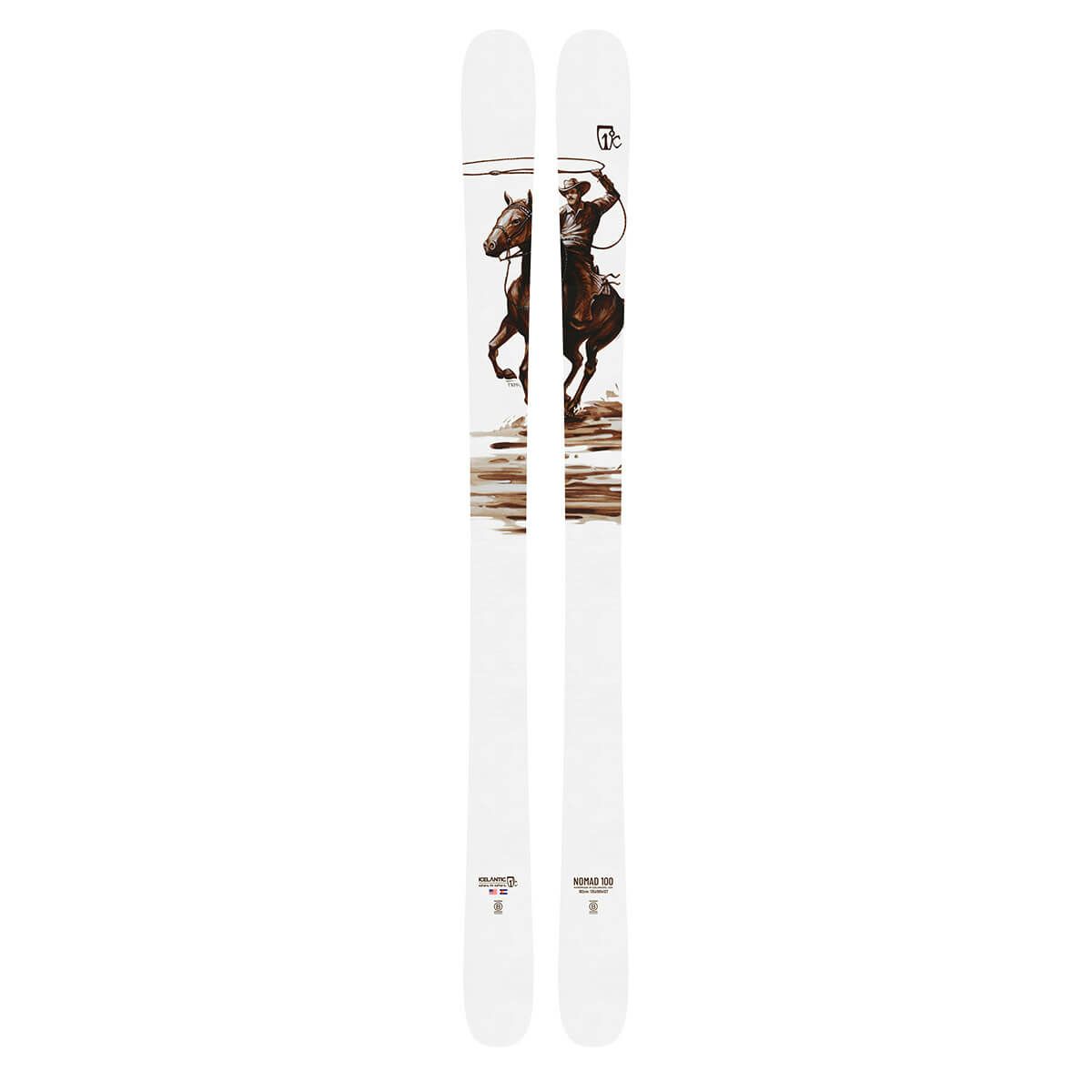 アイスランティック ICELANTIC NOMAD 100 ノマド100 スキー板 単品 