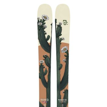 アイスランティック ICELANTIC　MAIDEN 102 メイデン102　スキー板 単品 2024-2025 詳細1