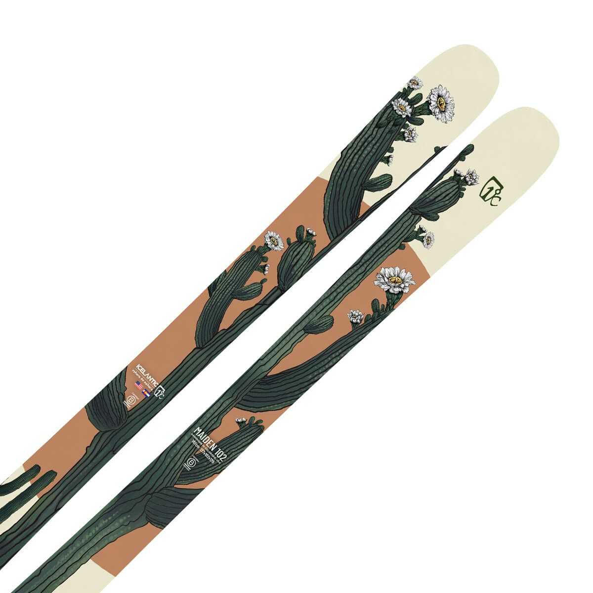 アイスランティック ICELANTIC　MAIDEN 102 メイデン102　スキー板 単品 2024-2025 詳細3