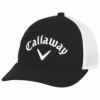 キャロウェイ Callaway　メンズ 立体刺繍ロゴ ベーシック メッシュ キャップ C23990106 1010 ブラック　2023年モデル ブラック（1010）