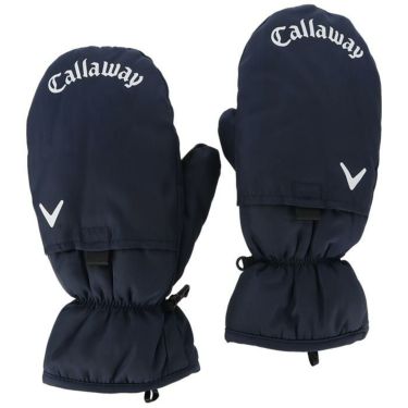 キャロウェイ Callaway　メンズ カイロポケット付き ミトン C23298106 1120 ネイビー　2023年モデル ネイビー（1120）