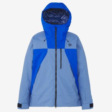 ゴールドウイン GOLDWIN　スキーウェア ツートンカラー フーデット ジャケット 2-tone Color Hooded Jacket G13303 2024-2025 CORONET BLUE