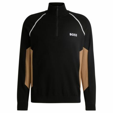 ボス BOSS　ロゴ刺繍 カラーブロック 長袖 ハージップ セーター 50519377　2024年モデル 詳細1