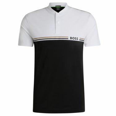 ボス BOSS　MATTEO BERRITTINI コラボ ストレッチピケ 半袖 ポロシャツ 50519864　2024年モデル 詳細1